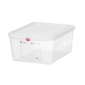 Bac GN 1/2 Transparant in PP - 10 L - HENDI