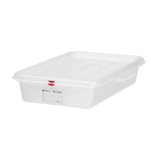 Bac GN 2/3 Transparant in PP - 9 L - HENDI