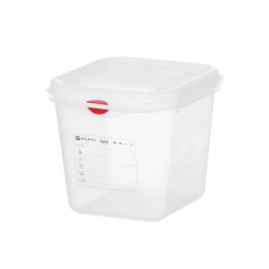 Bac GN 1/6 Transparant in PP - 2,6 L - HENDI