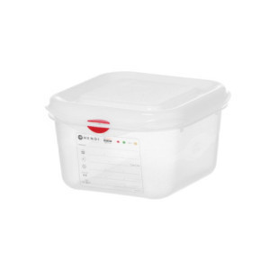 Bac GN 1/6 Transparant in PP - 1,7 L - HENDI