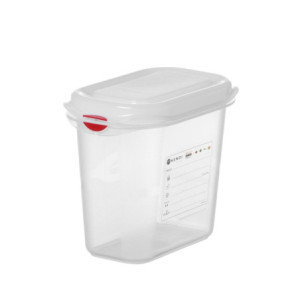 Bac GN 1/9 Transparent in PP - 1,5 L - HENDI