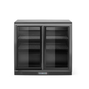 Back Bar - Double Sliding Doors - 158 L - HENDI