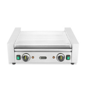 Rollgrill für Würstchen - 2 Zonen - HENDI
