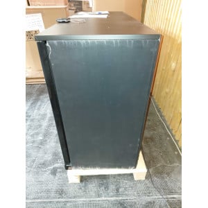 Refrigerated Back Bar Skinplate - 3 Glass Swing Doors - 328 L - Dynasteel