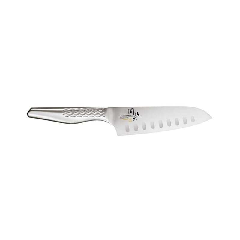 Seki Magoroku Shoso Alveolus Santoku Knife 16.5 cm - Precise and robust cutting