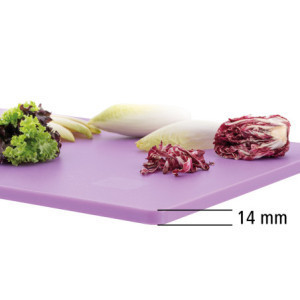 Schneidebrett Easy - GN 1/1 - Violett - Dicke 14 mm - Bartscher