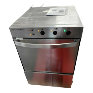 Professioneller Geschirrspüler mit Spülmittel- und Reinigungsmitteldosierer - 40 x 40 cm - Dynasteel