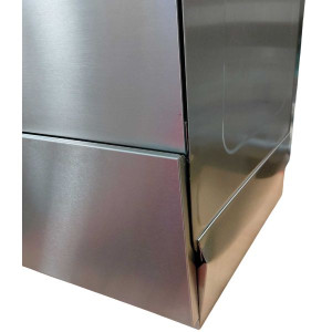 Professioneller Geschirrspüler mit Spülmittel- und Reinigungsmitteldosierer - 40 x 40 cm - Dynasteel