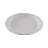 Runde Teller aus Bagasse - 26,1 cm - Packung mit 50 - FourniResto