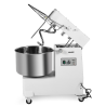 Knetmaschine 50 L mit abnehmbarem Kessel und hochklappbarem Kopf - Variable Geschwindigkeit - Dynasteel
