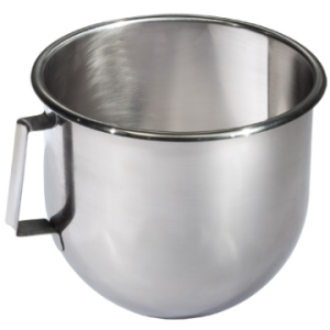 Roestvrijstalen kom voor mixer - 5 L Gereviseerd | Fourniresto