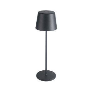 Schwarze LED-Tischlampe - H 36 cm Aufbereitet