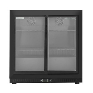 Kühltheke - 2 Schiebetüren aus Glas und überholt
