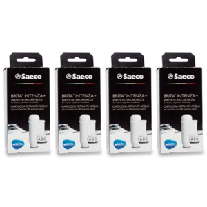 Pack of 4 Brita Intenza Water Filters for G 100 Machines - Saeco