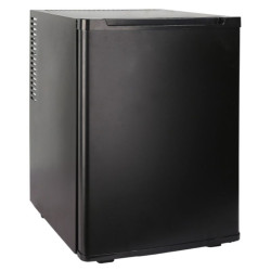 Mini-Kühlschrank mit Volltür Schwarz - 40 L Generalüberholt