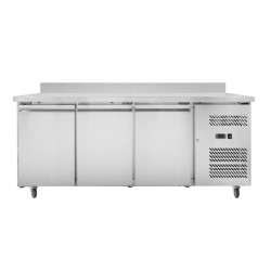 Tischkühlschrank 3 Türen GN 1/1 - Tiefe 700 mit Überholt