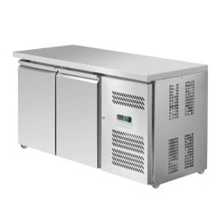 Positieve Koelwerkbank 2 Deuren - Diepte 600
