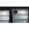 Koelachterbar 320 L 3 Schuifdeuren van Glas
