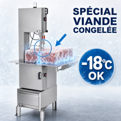 Botzaag Pro Dynasteel 2400 mm 2200 W 380 V Inox