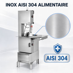 Botzaag Pro Dynasteel 2400 mm 2200 W 380 V Inox
