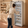 Vrieskast 400 L Glazen Deur Geventileerde Koeling -18/-22°C