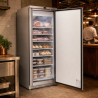 590 L Stainless Steel Freezer Cabinet Ventilated Cold -22 °C