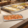 Gastro GN 1/4 Stainless Steel Pan 20 mm - 0.8 L | Dynasteel