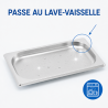 Gastro GN 1/4 Stainless Steel Pan 20 mm - 0.8 L | Dynasteel