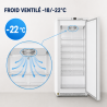 Freezer Cabinet 590 L Ventilated Cold -18/-22°C