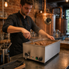 Bain-Marie Pro GN 1/1 20 L 1200 W Inox met Aftap