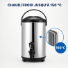 Isothermische Drankverdeler 7,5 L Inox AISI 304