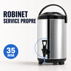 Isothermische Drankverdeler 7,5 L Inox AISI 304