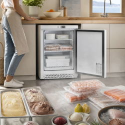 Mini-Kühlschrank Negativ 170 L -18°C Weiß
