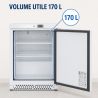 Mini-Kühlschrank Negativ 170 L -18°C Weiß