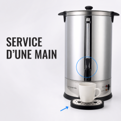 Professionele Percolator 14 L 100 Kopjes 1650 W Inox