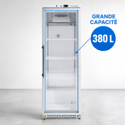 Armoire Réfrigérée Positive Vitrée 380 L 0/+8°C