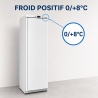Positieve Koelkastkast 380 L 0/+8°C Volle Deur