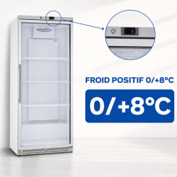 Positive Refrigerated Cabinet 590 L Glazed 0/+8°C