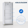 Positive Kühlschrank 590 L verglast 0/+8°C