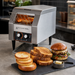 Toaster met Transportband Pro 1300 W Inox — Dynasteel
