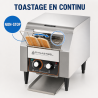 Toaster met Transportband Pro 1300 W Inox — Dynasteel