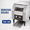 Toaster met Transportband Pro 1300 W Inox — Dynasteel