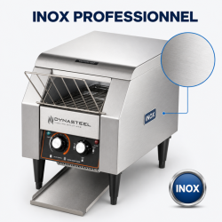 Toaster met Transportband Pro 1300 W Inox — Dynasteel