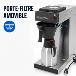 Professionele Koffiezetapparaat 2 L RVS AISI 304 — Filter CHR