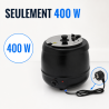 Elektrische Soepterrine Pro 9 L 400 W — Thermostaat 30-80 °C