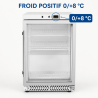 Mini Glazen Koelkast 170 L 0/+8 °C - Dynasteel