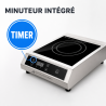 Induktionskochfeld Pro 3500 W 8 Stufen Timer | Dynasteel