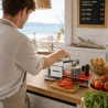 Professionele RVS Tomatensnijder — Handmatige Slicer