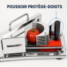 Professional Stainless Steel Tomato Cutter — Manual Slicer