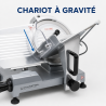 Professionele Ham Snijmachine 220 mm 120 W met Zwaartekracht